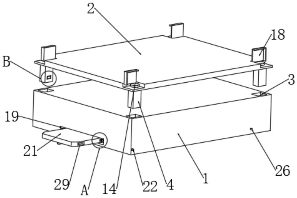 Wear-resistant plastic floor