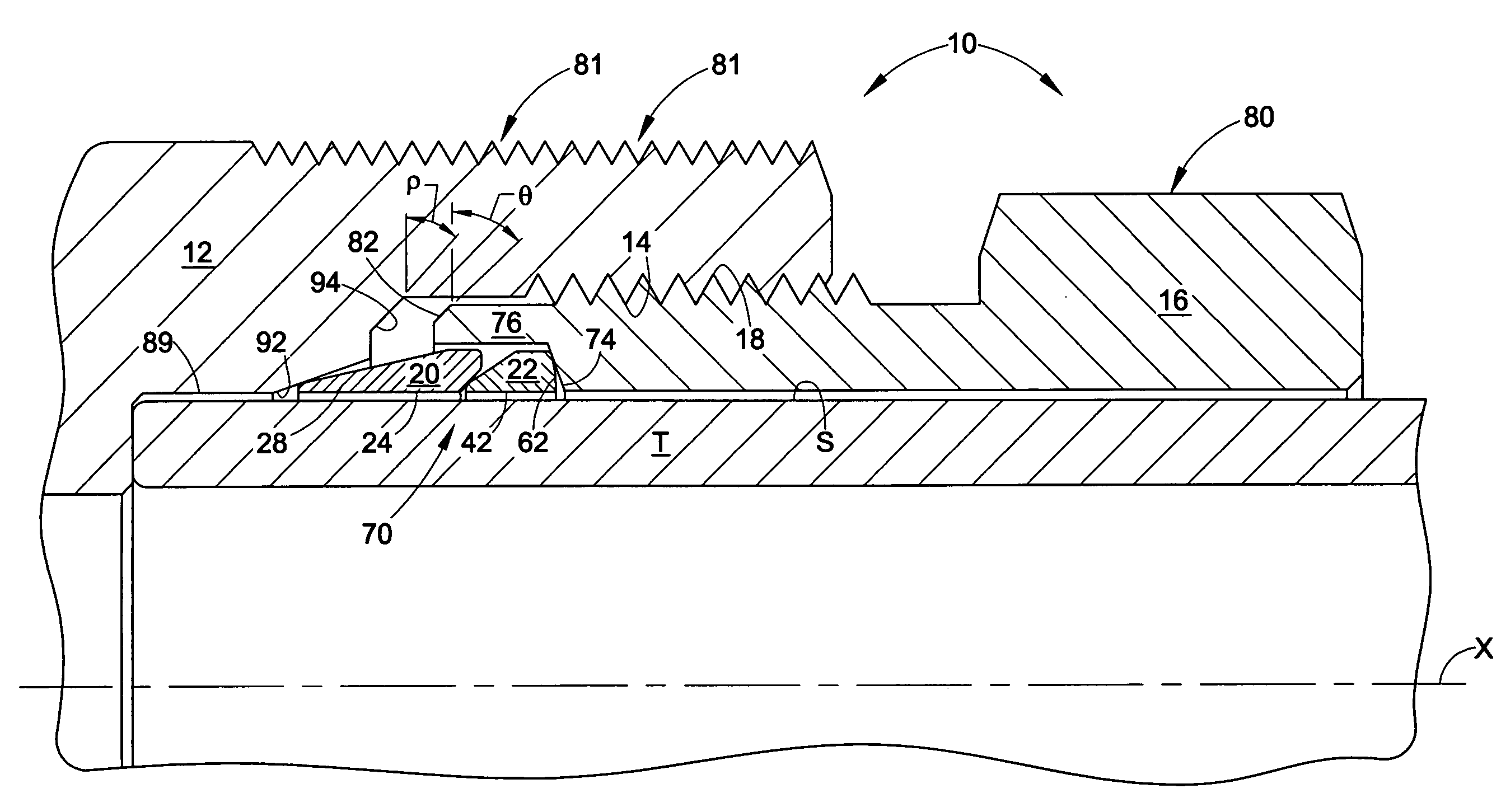 Fitting for tube and pipe with cartridge