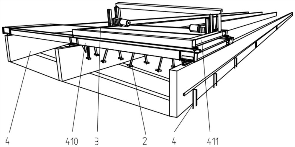 Organic fertilizer stirring and aeration equipment