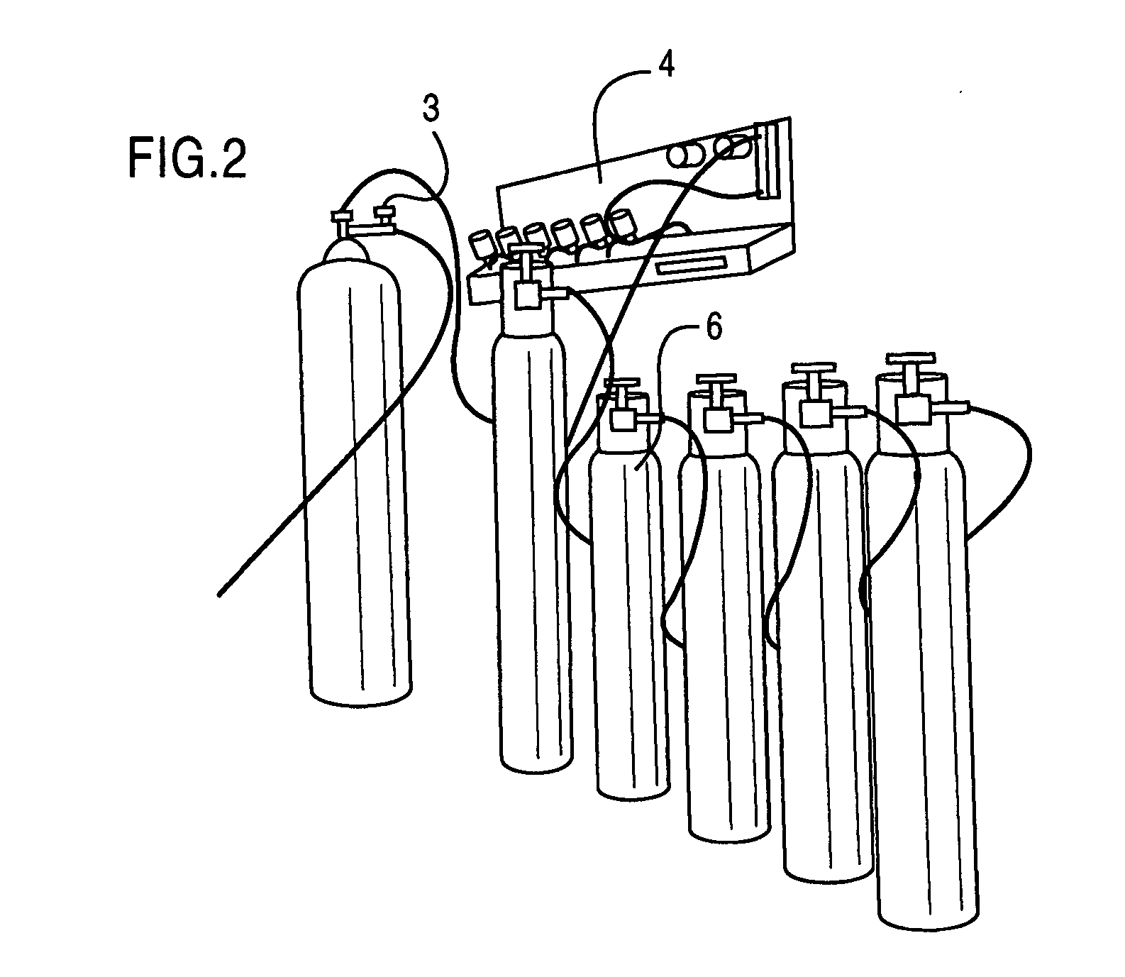 System for calibration of gas sensors