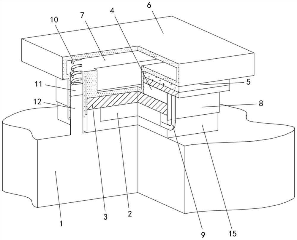 Chip packaging device for integrated circuit