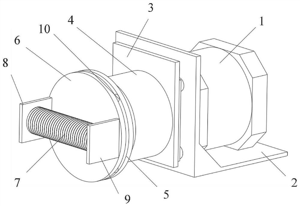 Controllable rotating magnetic field generating device