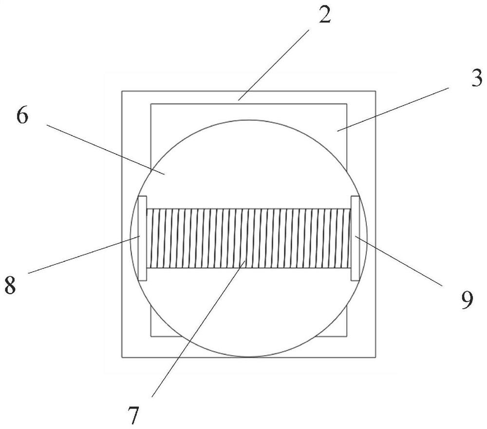 Controllable rotating magnetic field generating device