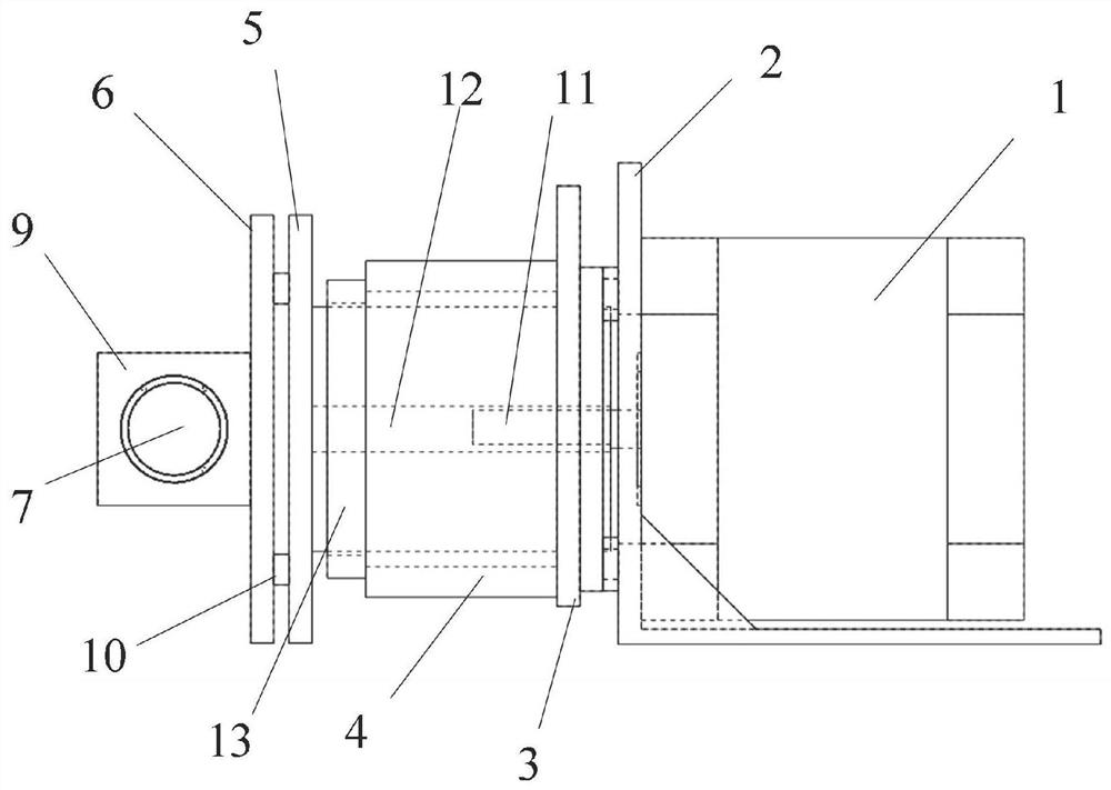 Controllable rotating magnetic field generating device