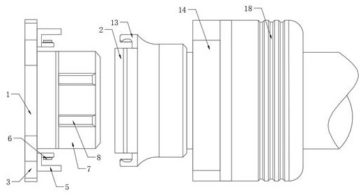 A connection device for powering electrical equipment