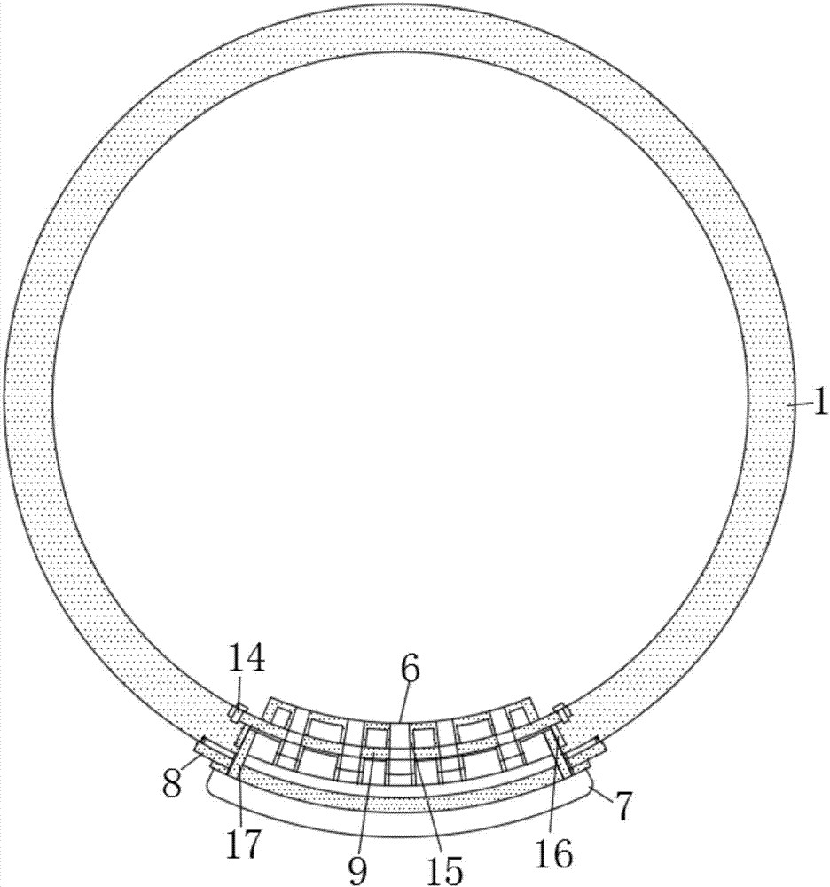 Mounting structure of control panel of water machine for ultrapure water