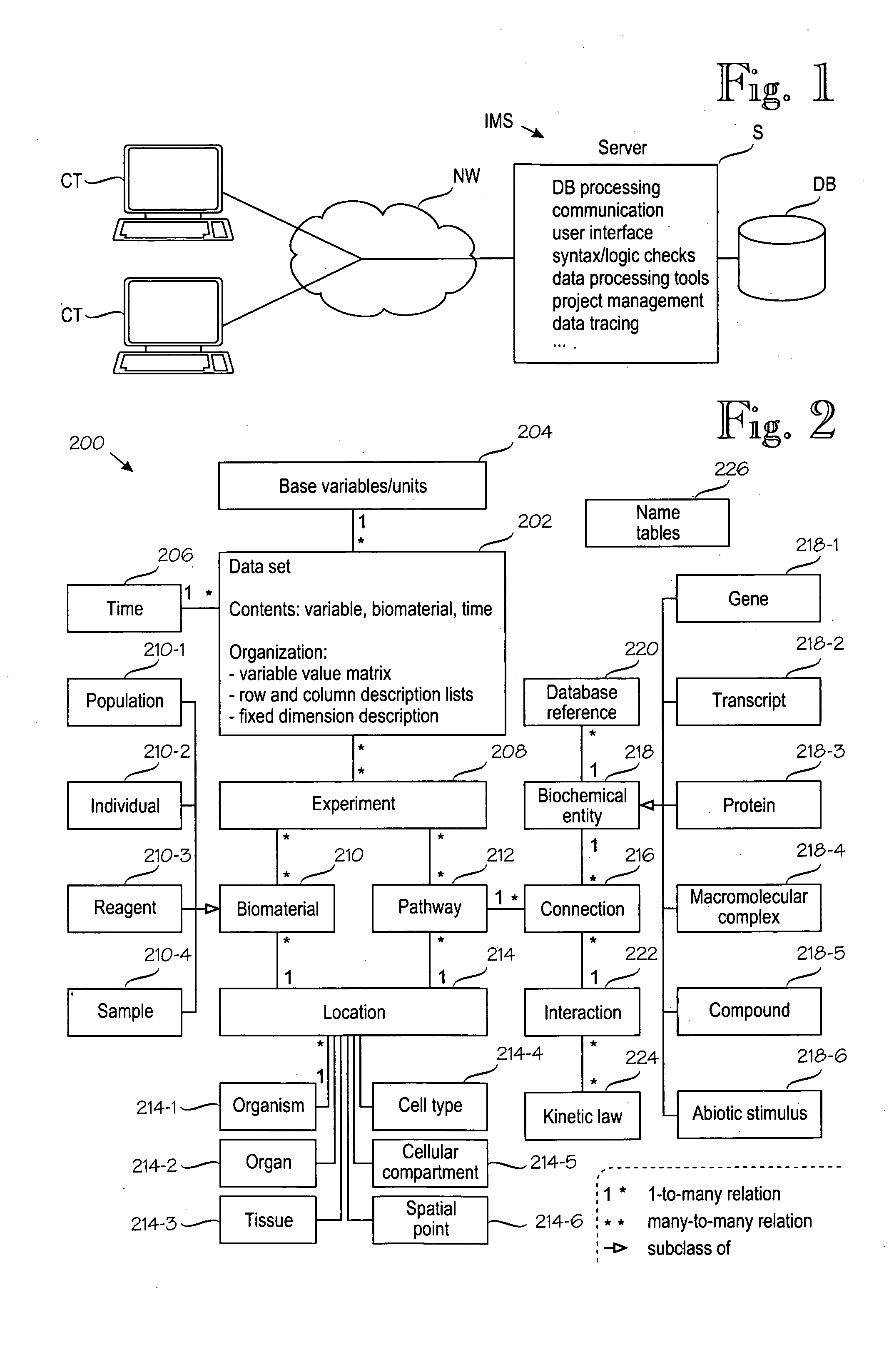 Information management system for biochemical information