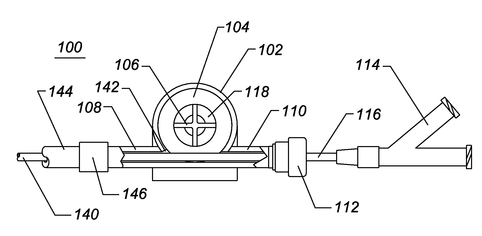 Method and Apparatus for Prevention of Catheter Air Intake