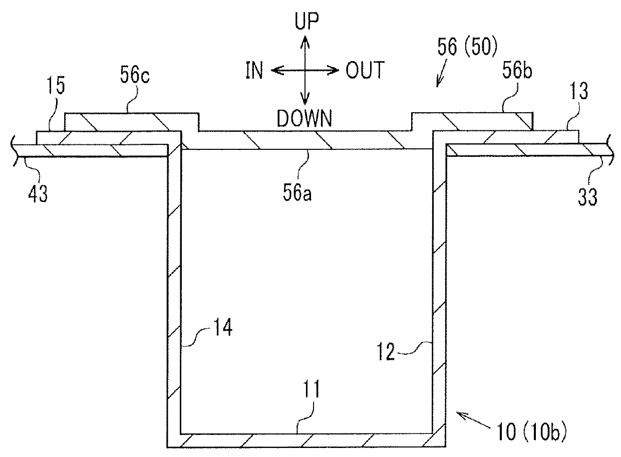 Vehicle front portion structure