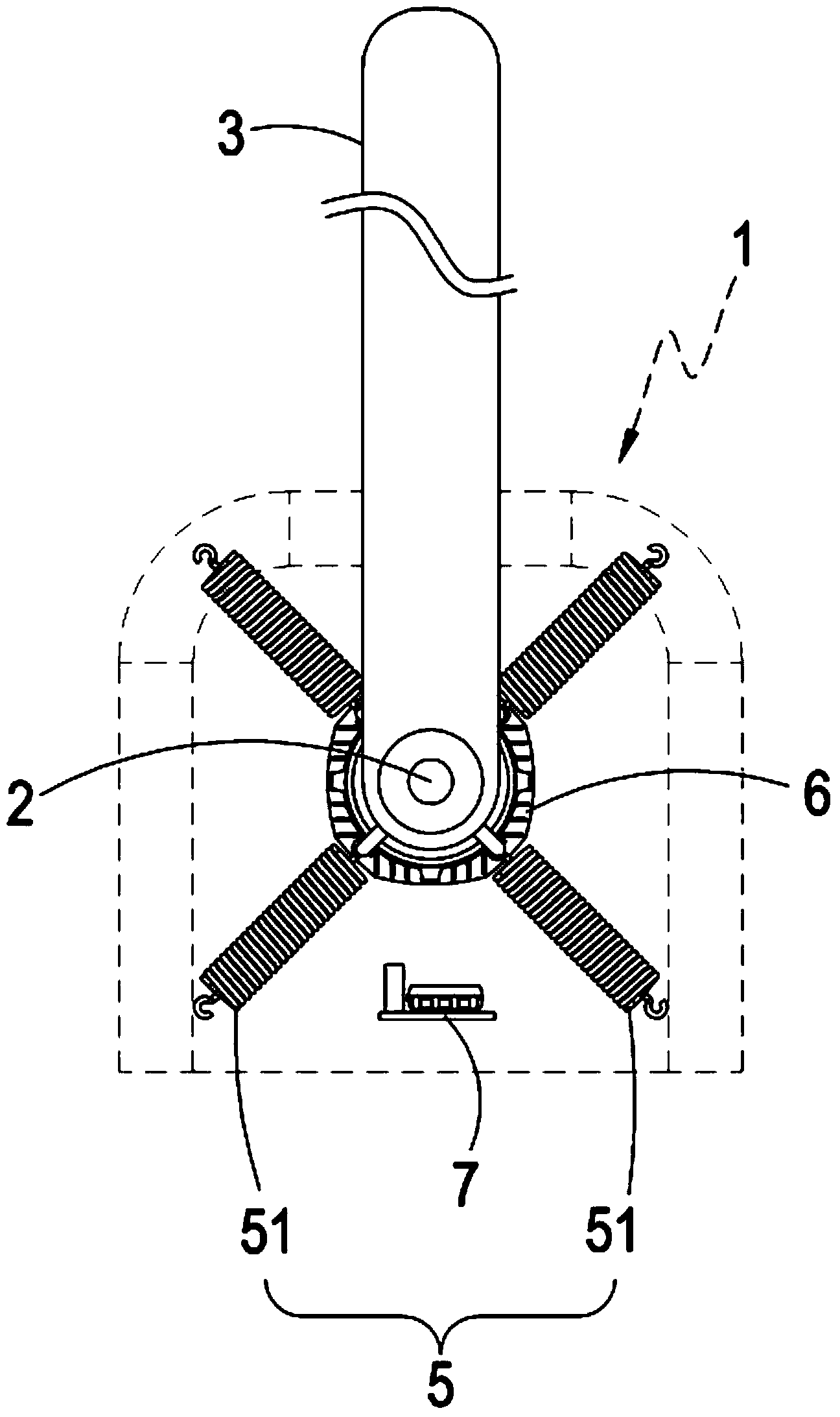 Door and gate device