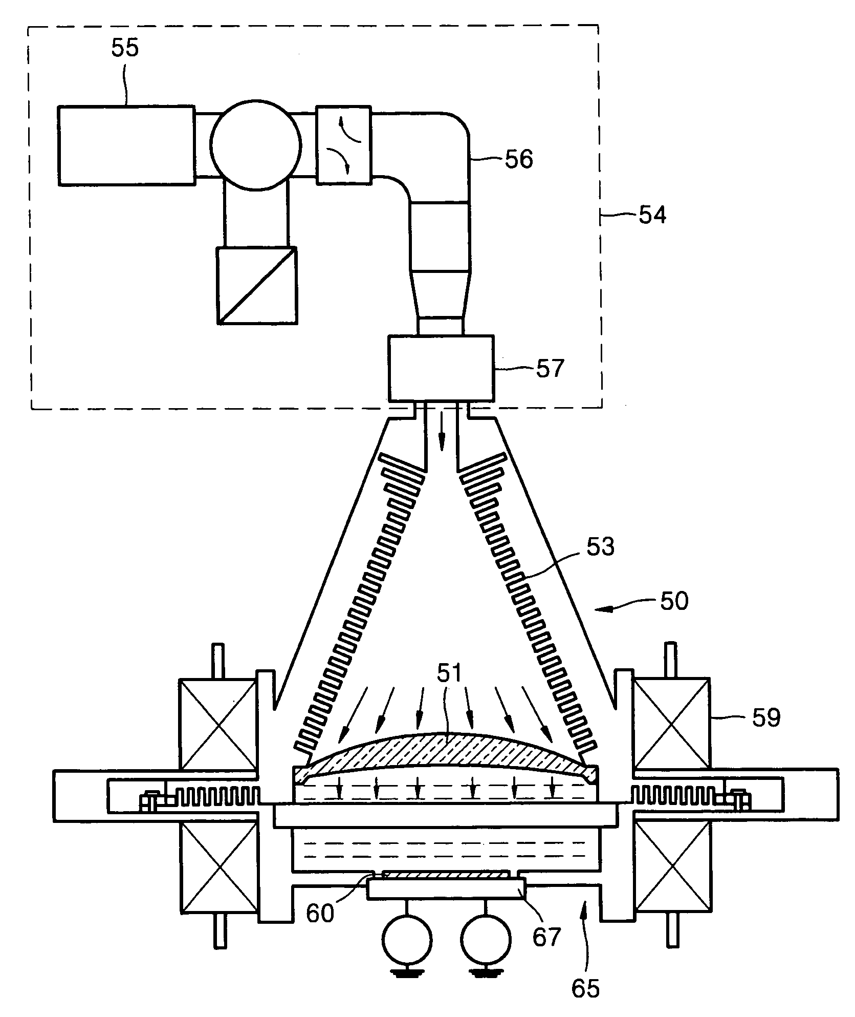 Plasma generation system having a refractor