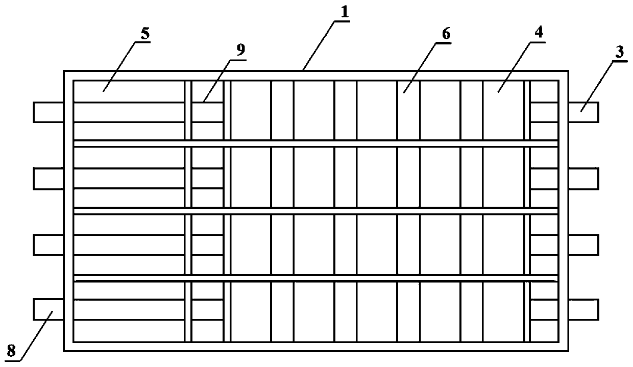 Microbial corrosion device for simulating hydraulic concrete under different conditions