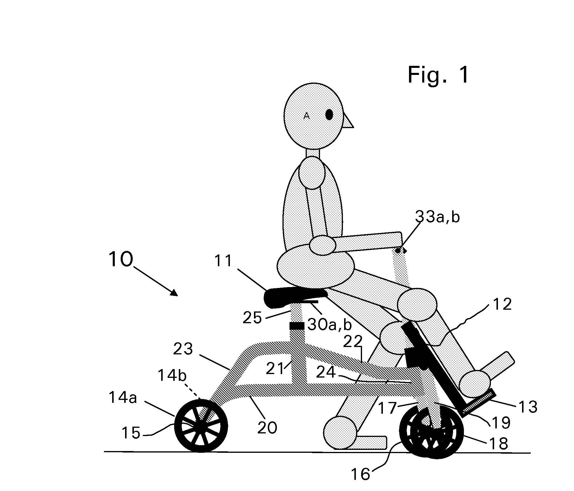 Sitting Orthopedic Mobility Scooter