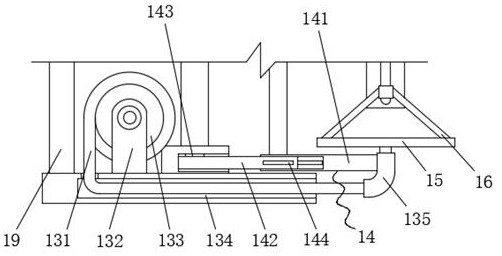 A hoisting device for installation of building main structure with multi-position steering function