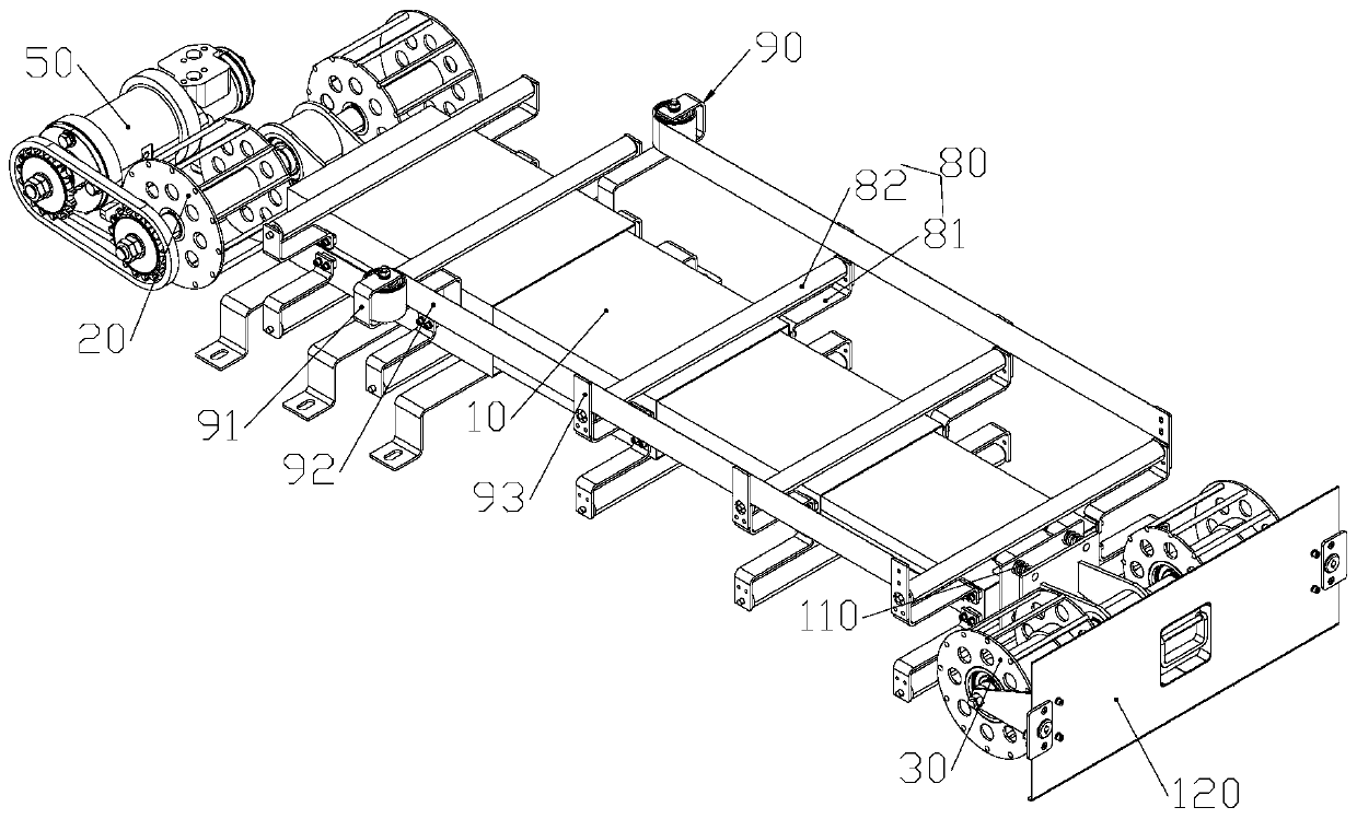 Vehicle-mounted docking and conveying device