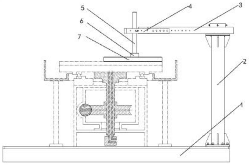 Polishing disk surface finishing device