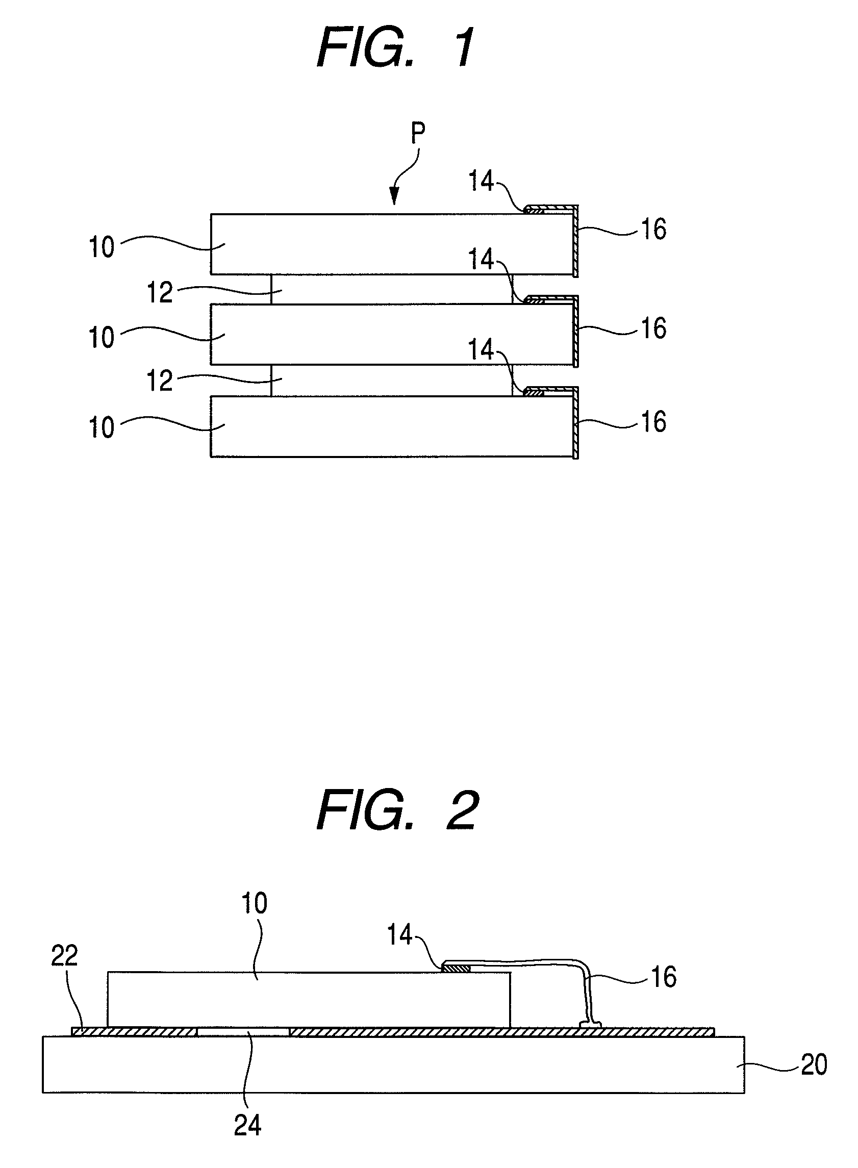 Method for forming side wirings