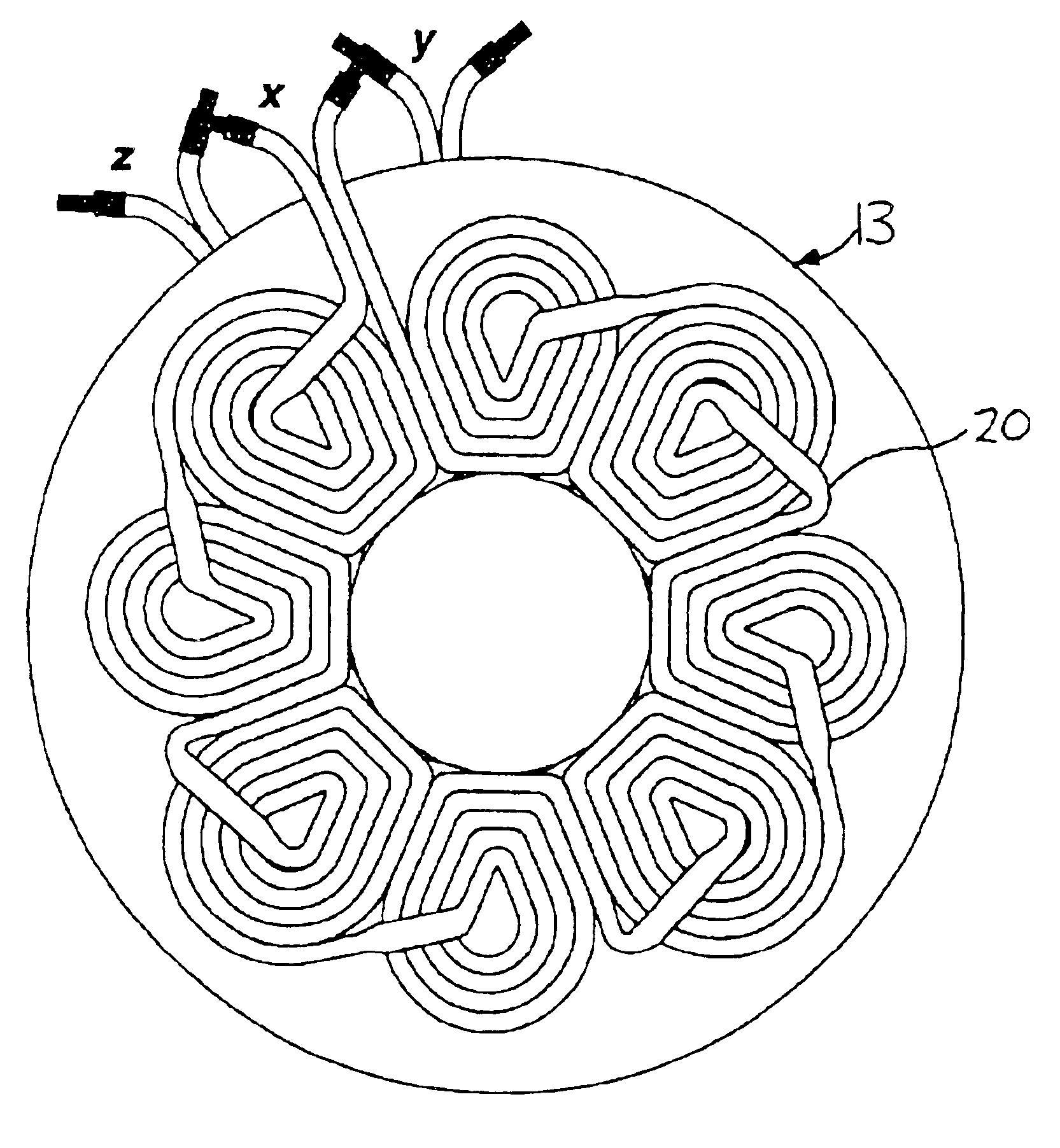 Method of forming a winding disc for an axial field electrical machine