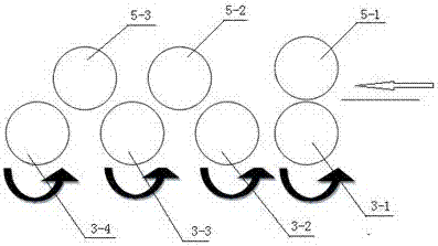 Angle steel pre-straightening device