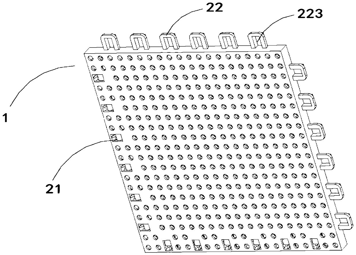 Multifunctional suspended assembled floor