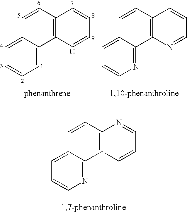 Electroluminescent device containing a phenanthroline derivative