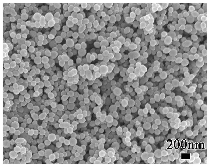 Mesoporous silica nanosphere and its preparation method and application in drug loading