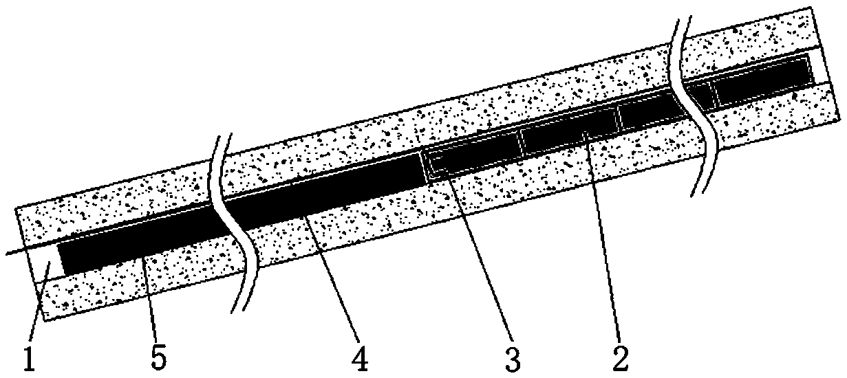 Hole sealing method based on non-Newtonian fluid material with dilatancy