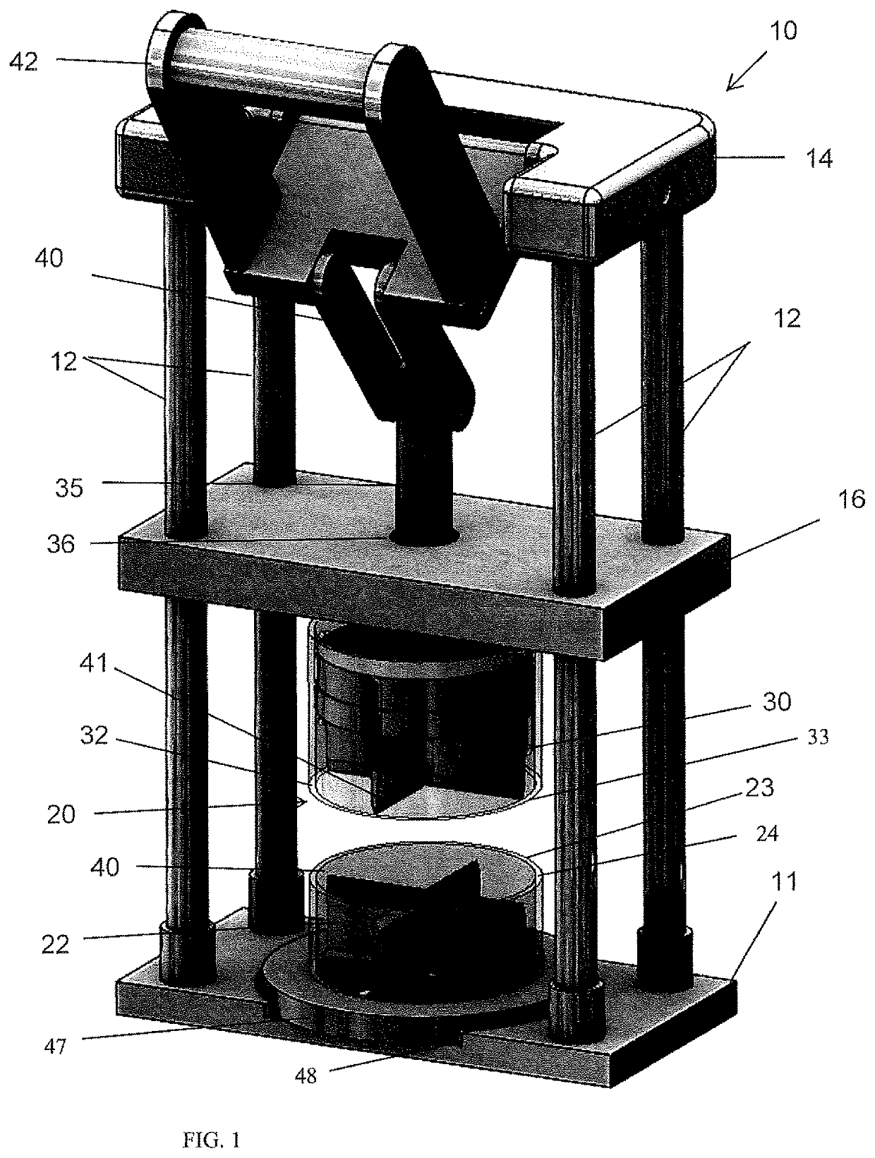 Cutting Apparatus for Bioprocessing Bone