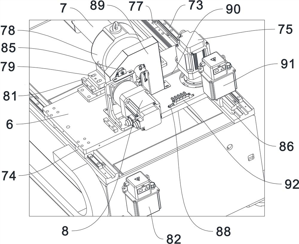 A laser pipe cutting machine