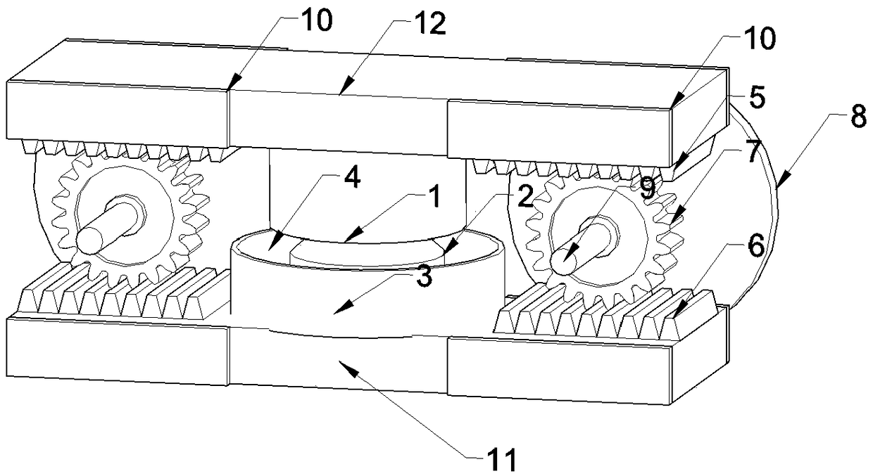 Friction pendulum type inerter shock isolation system