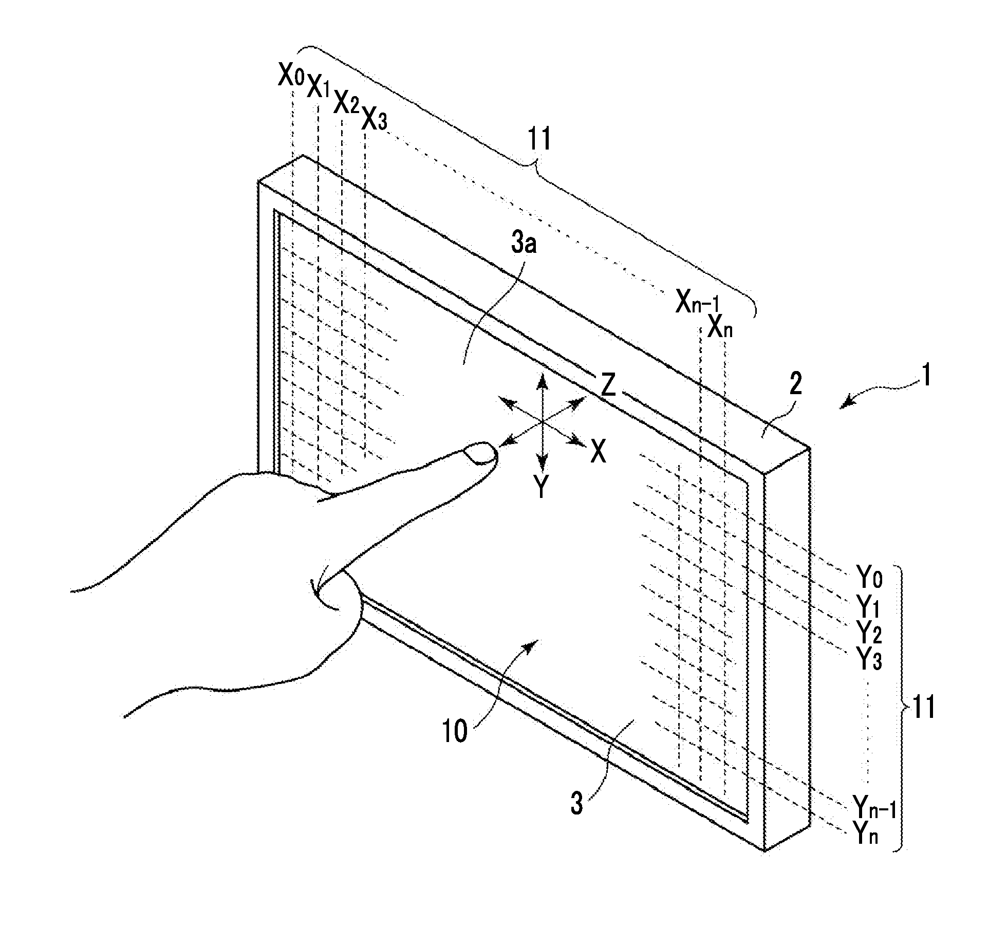 Capacitive input device