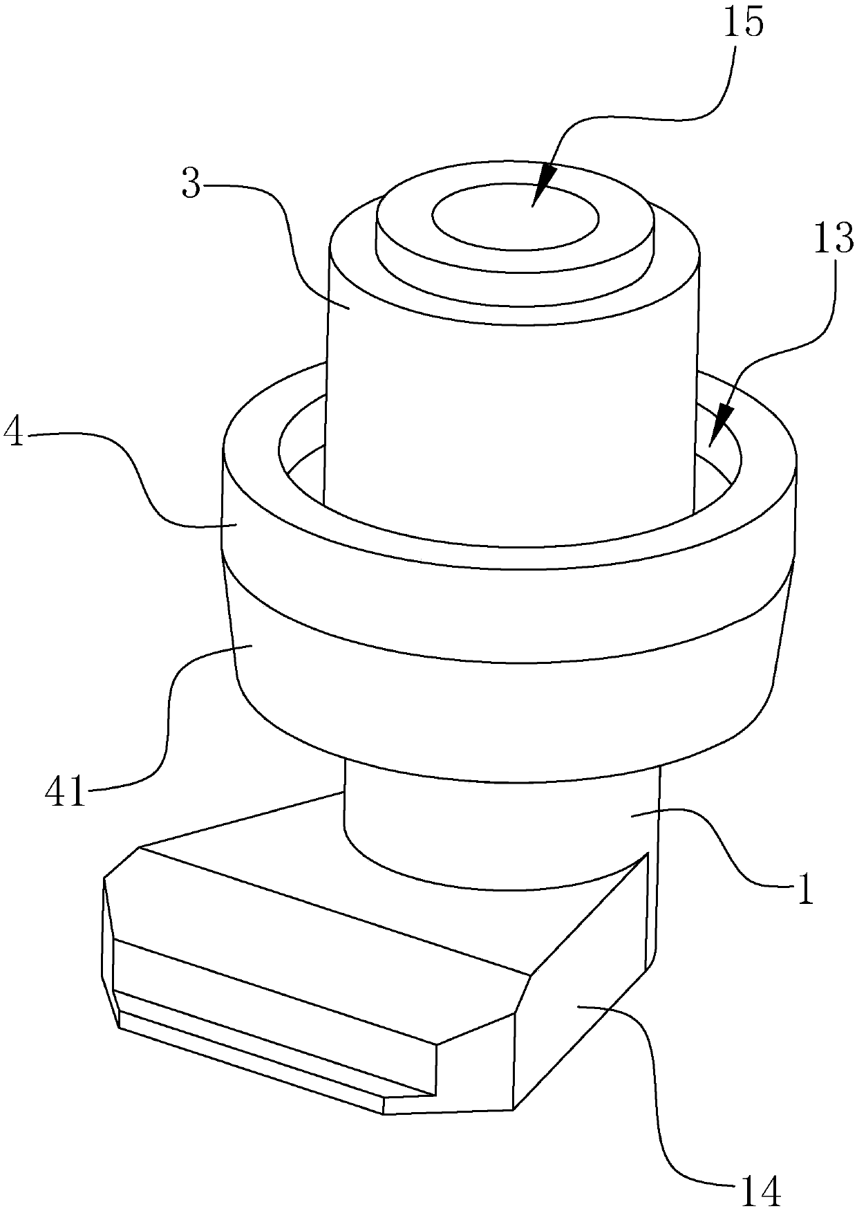 Manufacturing method of double-injection-molded battery terminal for battery