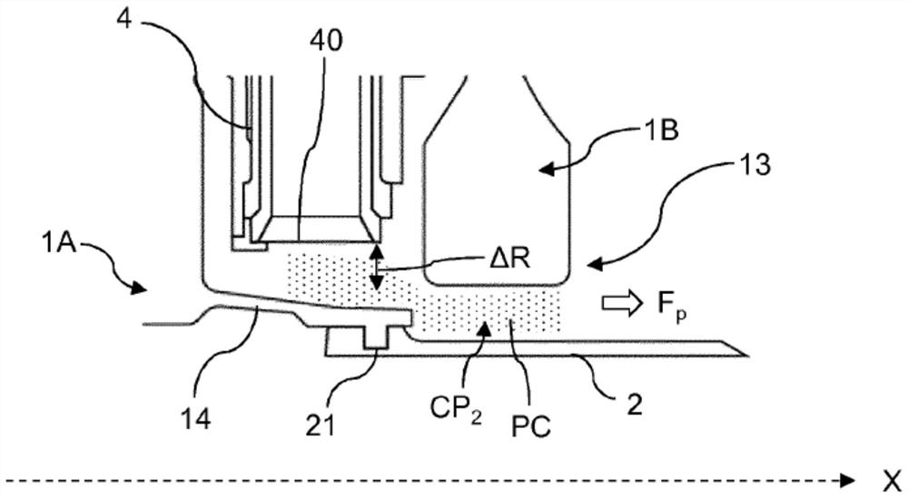 A turbine and method of collecting airflow in a turbine