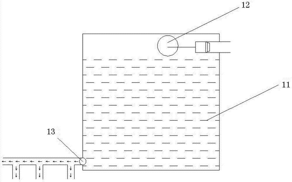 Inversely-hung type three-dimensional green plant culture system