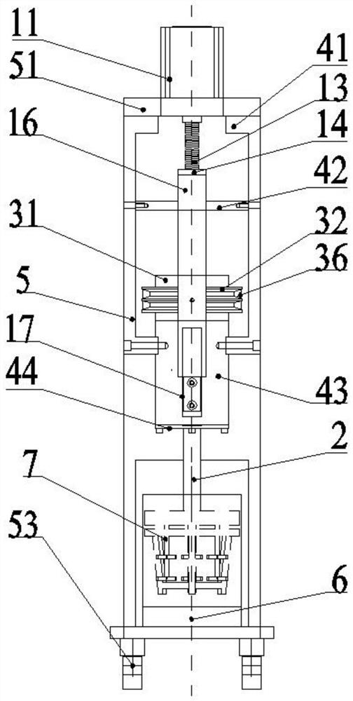 Planetary wheel type viscous paint automatic high-efficiency mixing device