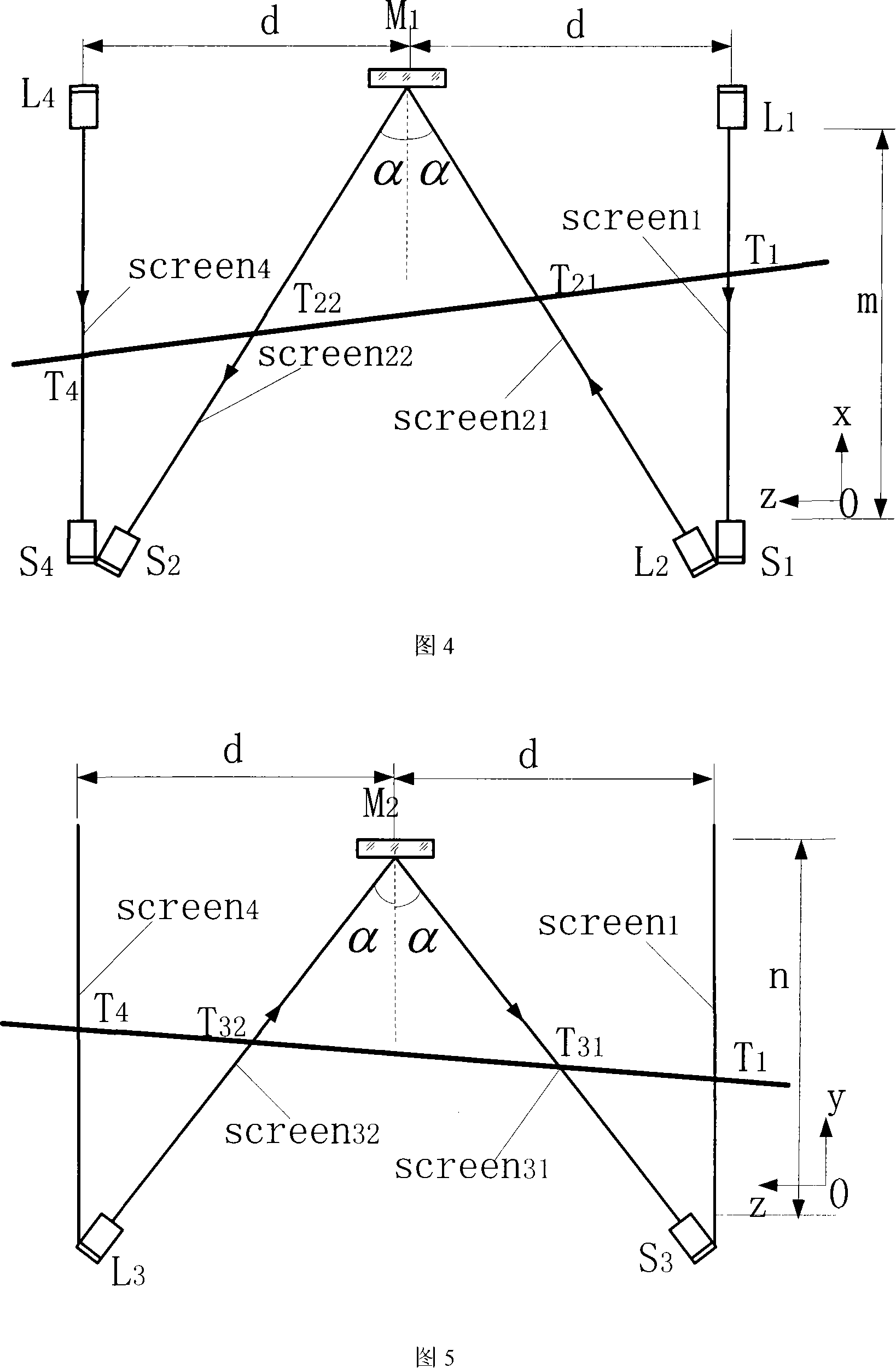 Light curtain array automatic scoring round target device and method