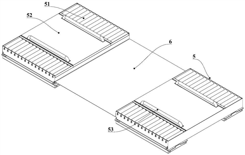 A lateral movement parking system