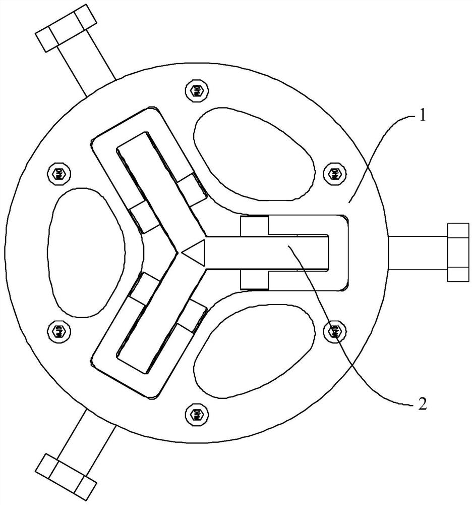 Model suitable for triangular profiled bar manufacturing