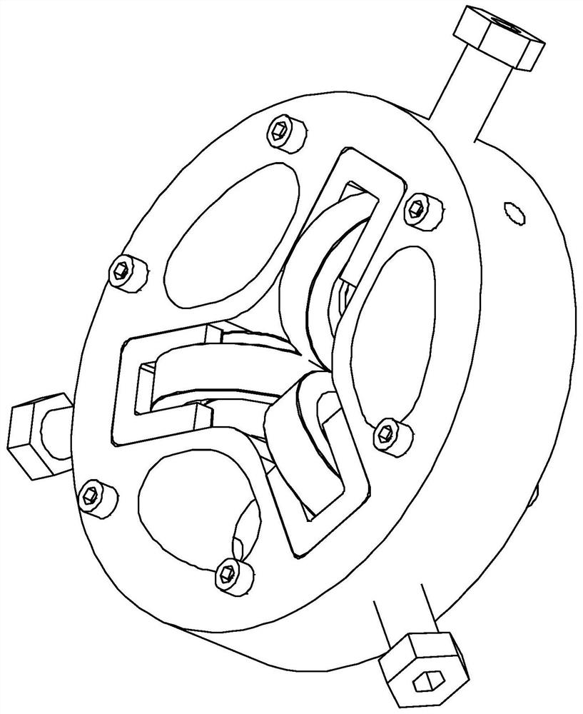 Model suitable for triangular profiled bar manufacturing