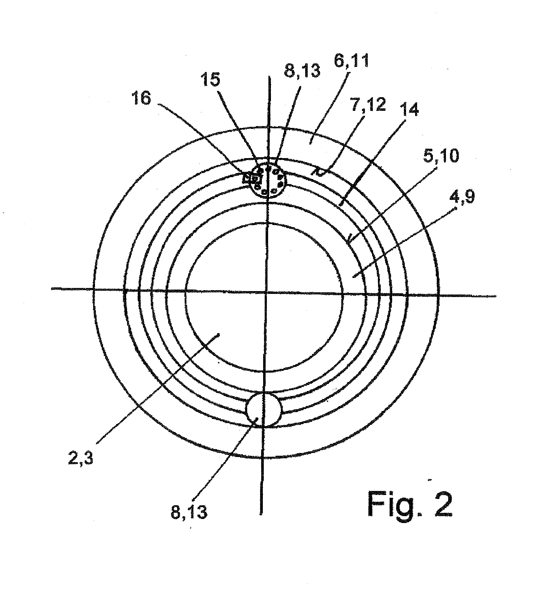 Method and apparatus for setting the bearing play or the prestress of Anti-friction bearing arrangements