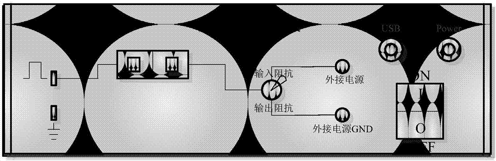 A matrix comprehensive tester and a testing method