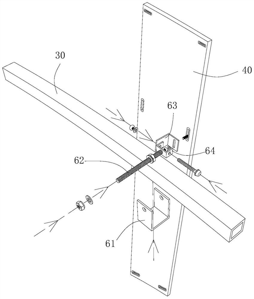 Construction method for cylindrical surface decoration of hyperbolic C-shaped column with variable cross-section