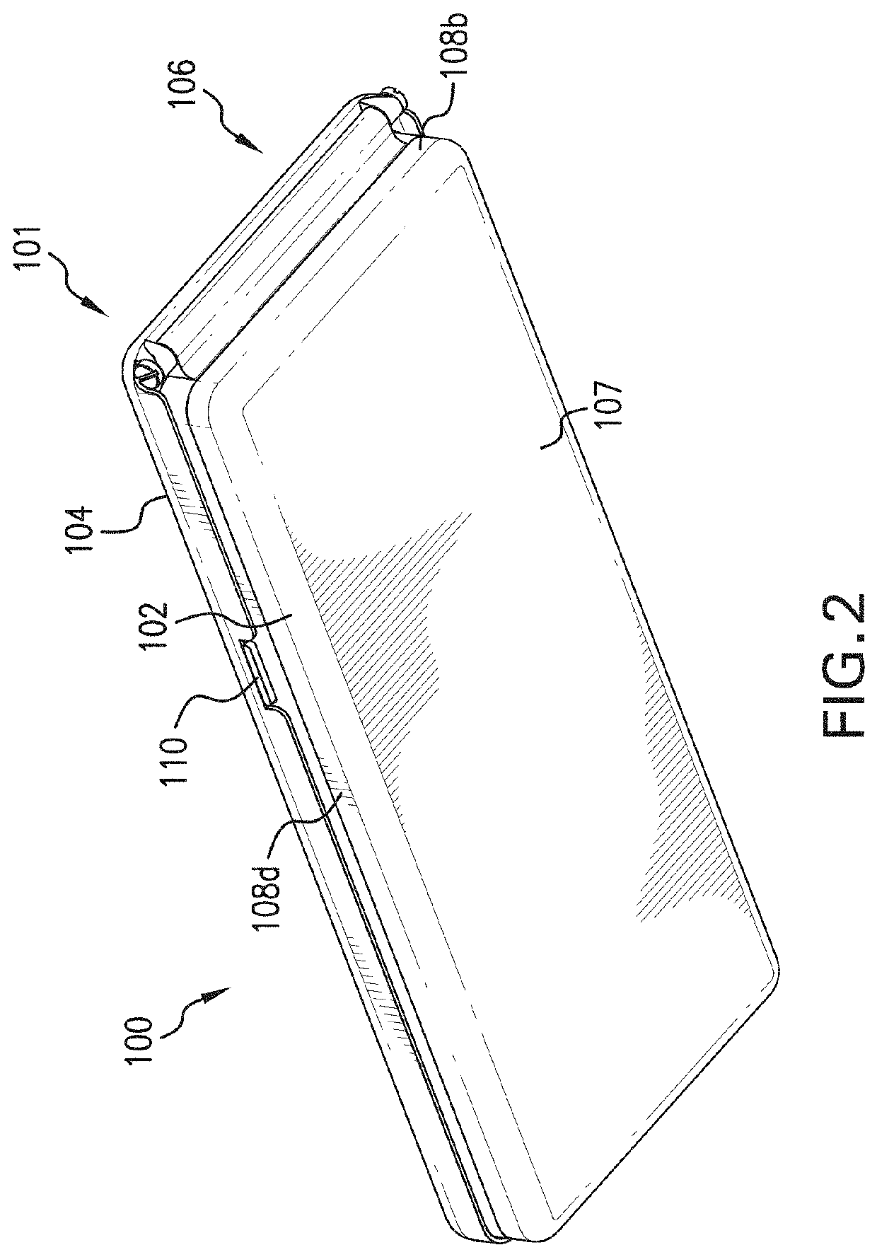 Personal electronic device EMP protective enclosure