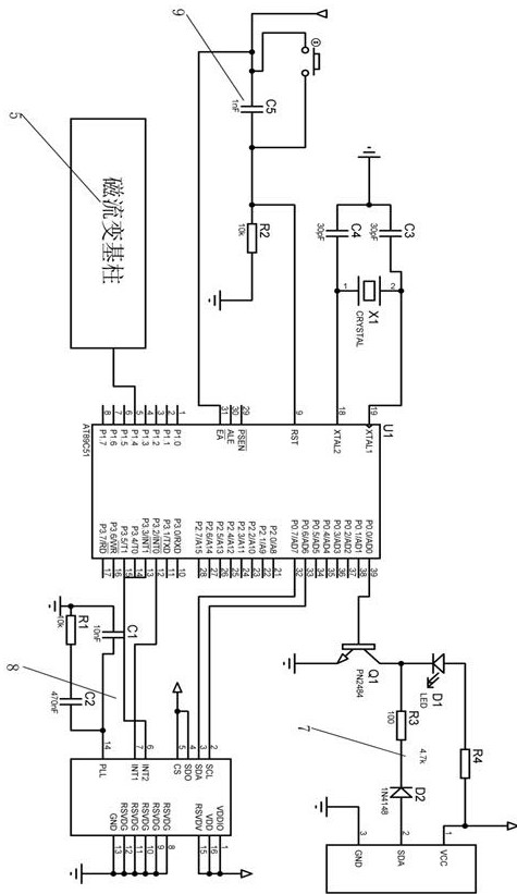 A kind of magnetorheological building foundation column