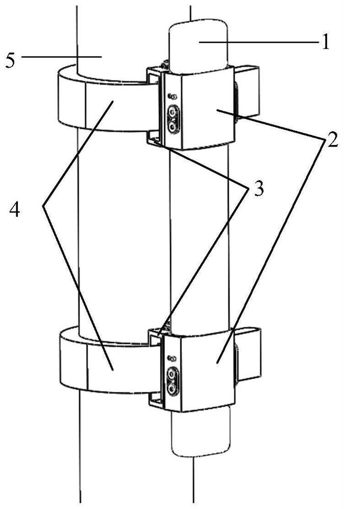 Rigid-flexible coupled climbing robot