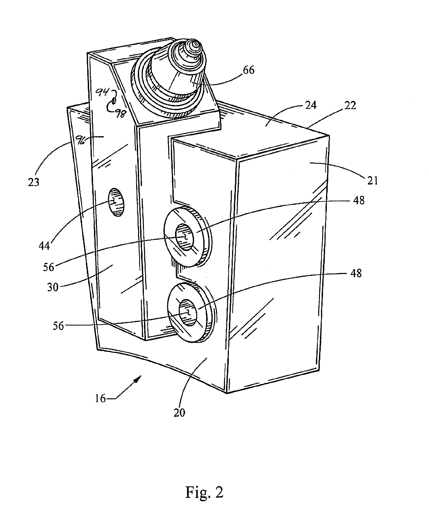 Flighting and tool holder