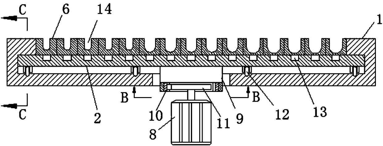 Sugar orange sorting and classifying device