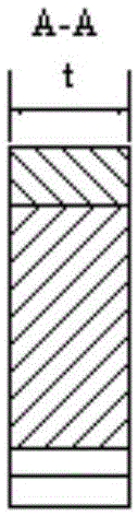 Sample with DWTT (drop weight tear test) abnormal fracture preventing function and method for manufacturing sample