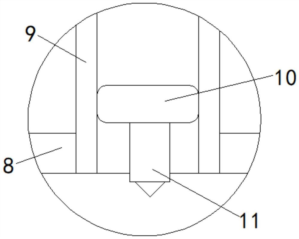 A multi-column parallel lightning arrester protection component