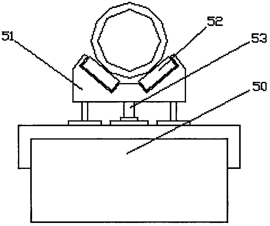 Industrial rolling shaft workpiece cutting device